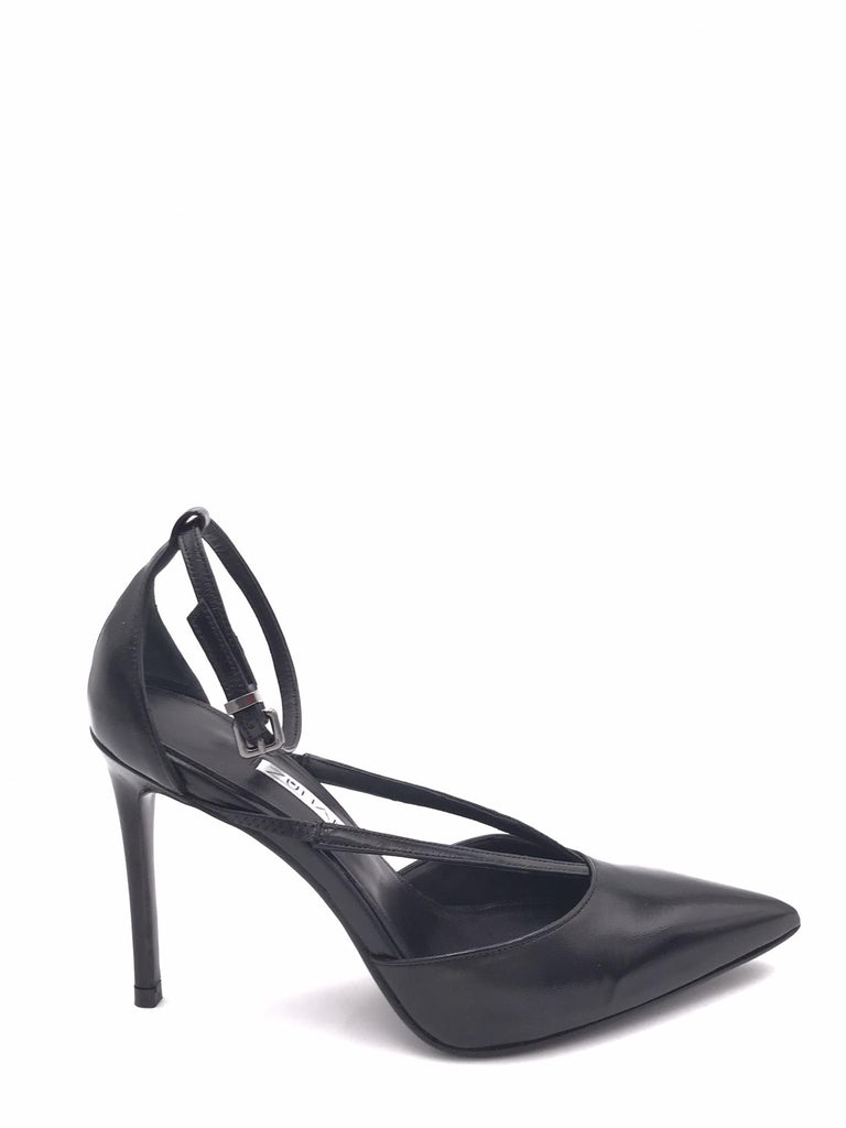 Decollete Lory nera con cinturino 2713 NERO ZULIAN 