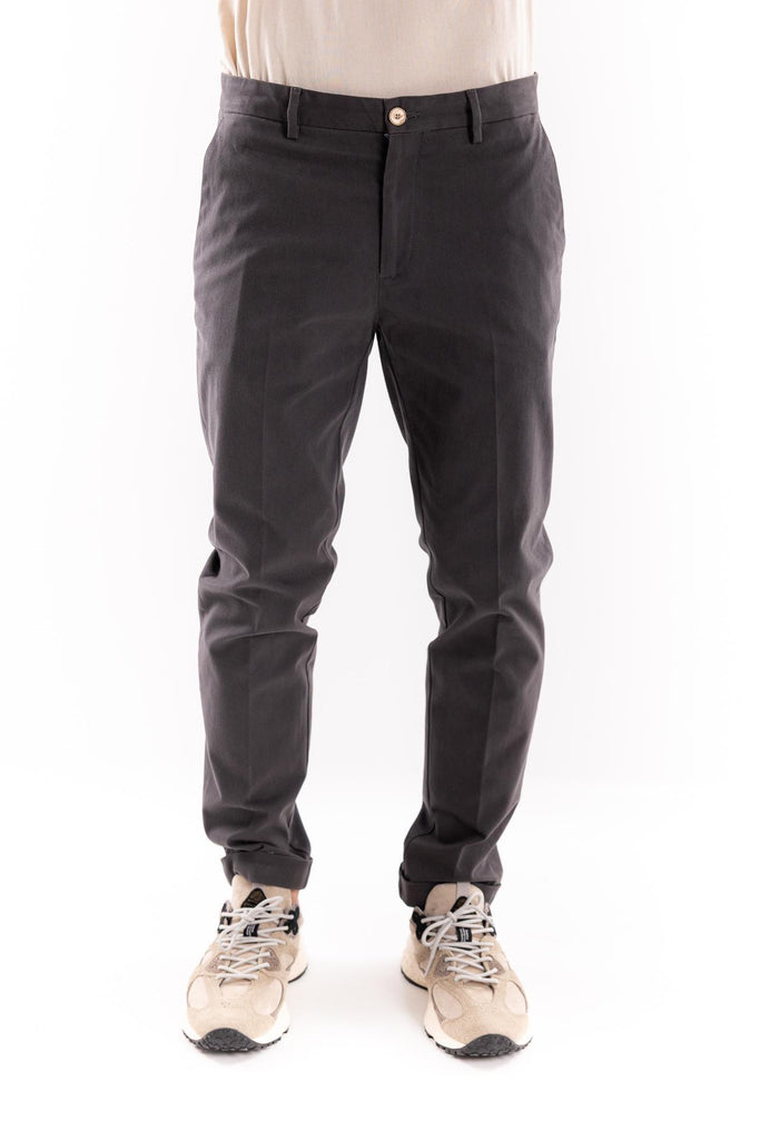 Pantalone chino antracite 0F1F2W5P008 ANTARCITE OUTFIT 