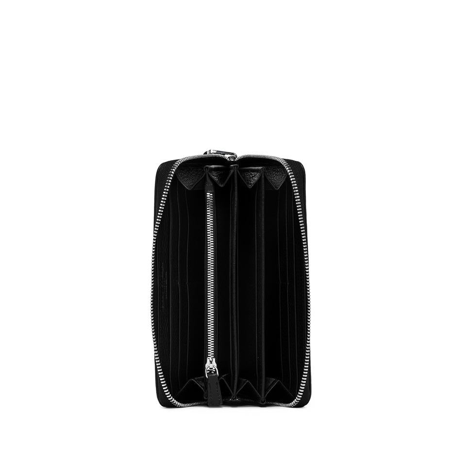 Portafoglio wallet zip round nero PF5042 NERO GIANNI CHIARINI 