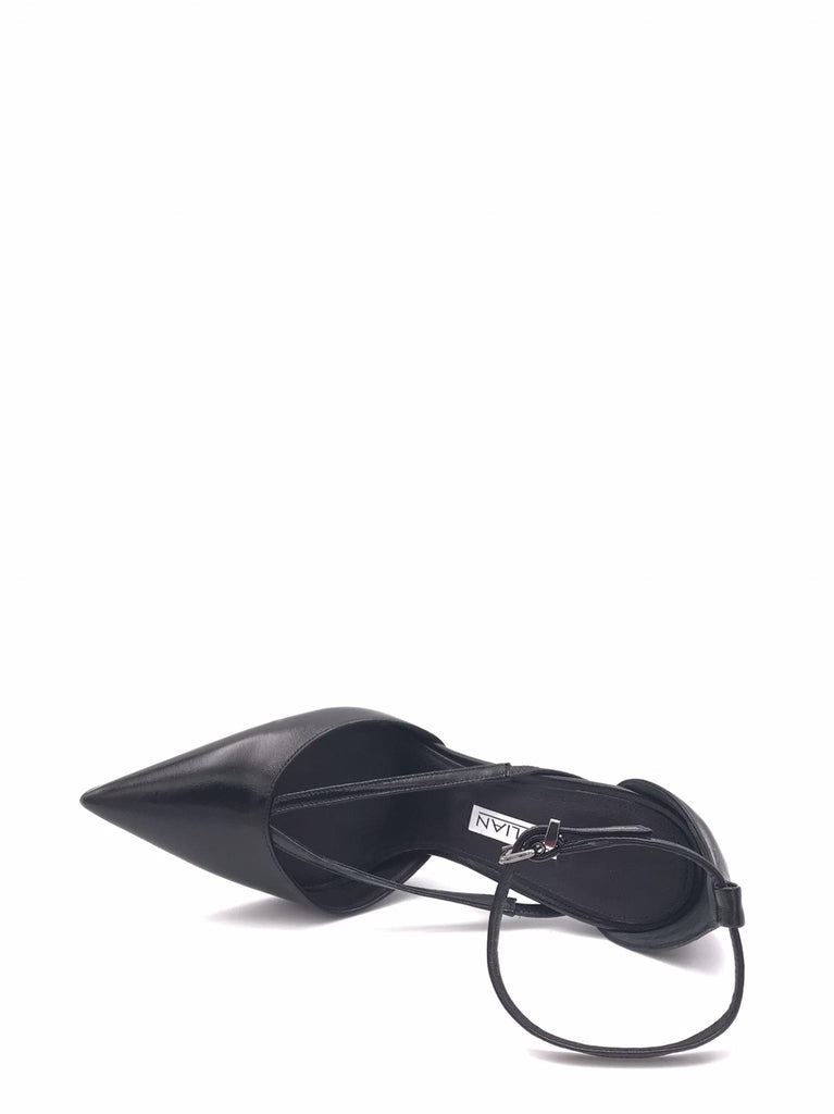 Decollete Lory nera con cinturino 2713 NERO ZULIAN 
