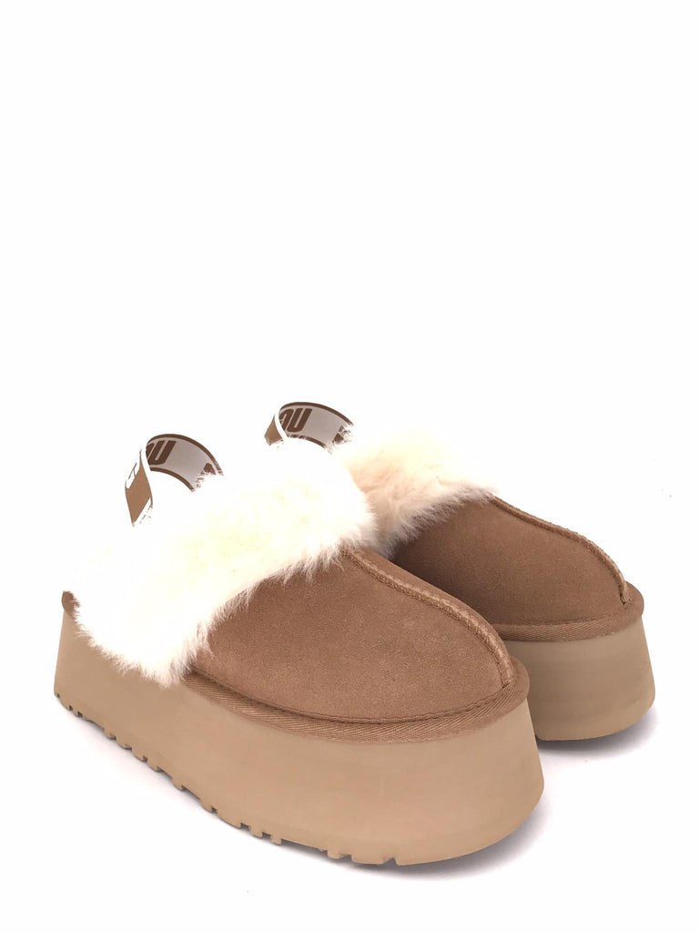 Ciabatta Funkette chestnut 1113474 CUOIO UGG 