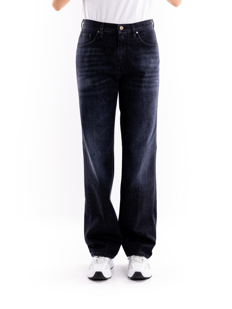 Jeans Bosa straight nero W2F4019 DTFRC40NERO DON THE FULLER 