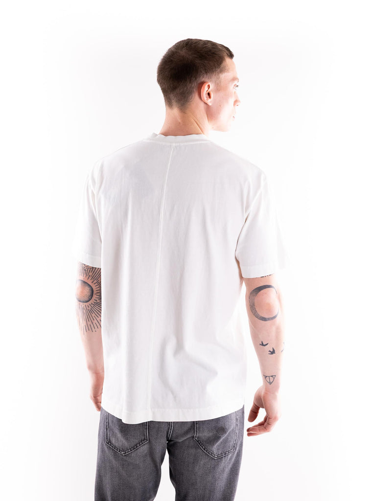 T-shirt over in cotone bianco F031 BIANCO PAOLO PECORA 