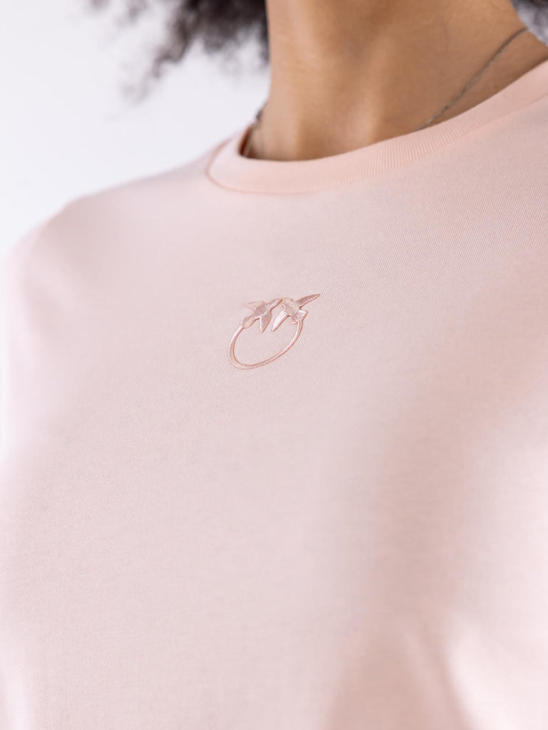 T-shirt donna Bussolotto rosa 100355 A2HNN38 PINKO 