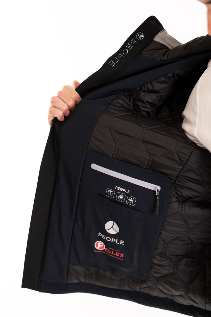 Piumino corto Kita blu KITA BLU PEOPLE OF SHIBUYA 