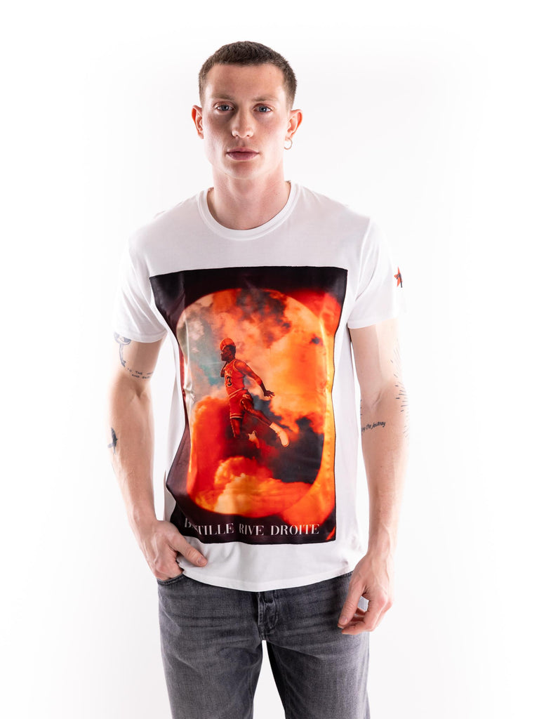 T-shirt uomo Window air bianca ICONMAN WINDOW AIRBIANCO BASTILLE 