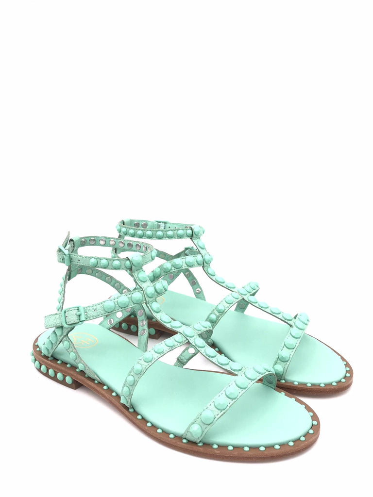 Sandalo Precious bis verde acqua 130289 ACQUA ASH 