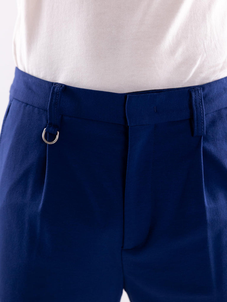 Pantalone uomo japan jersey bluette B121 BLU CHIARO PAOLO PECORA 