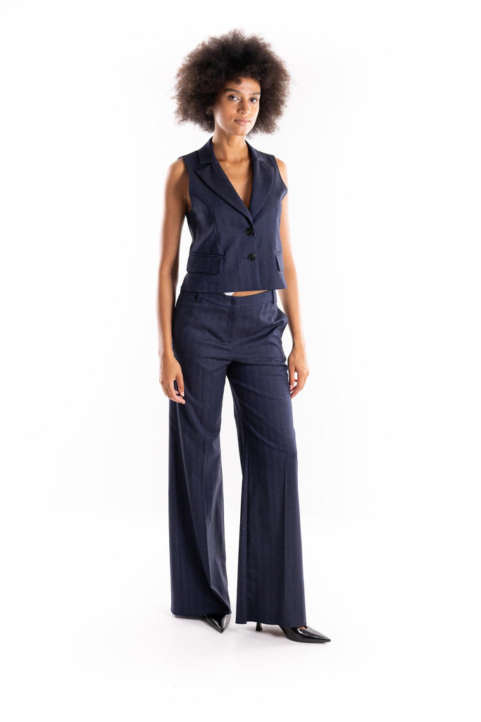 Pantalone Fabian blu 2523136281200 001BLU MARELLA 