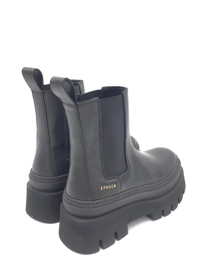 Chelsea boot in pelle nera CPH686 NERO COPENHAGEN 