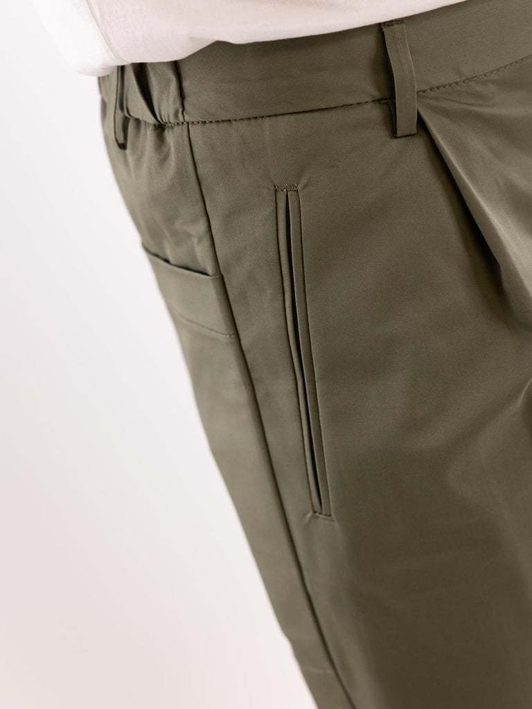 Pantalone uomo work verde militare OF1S2S5P014 129 OUTFIT 