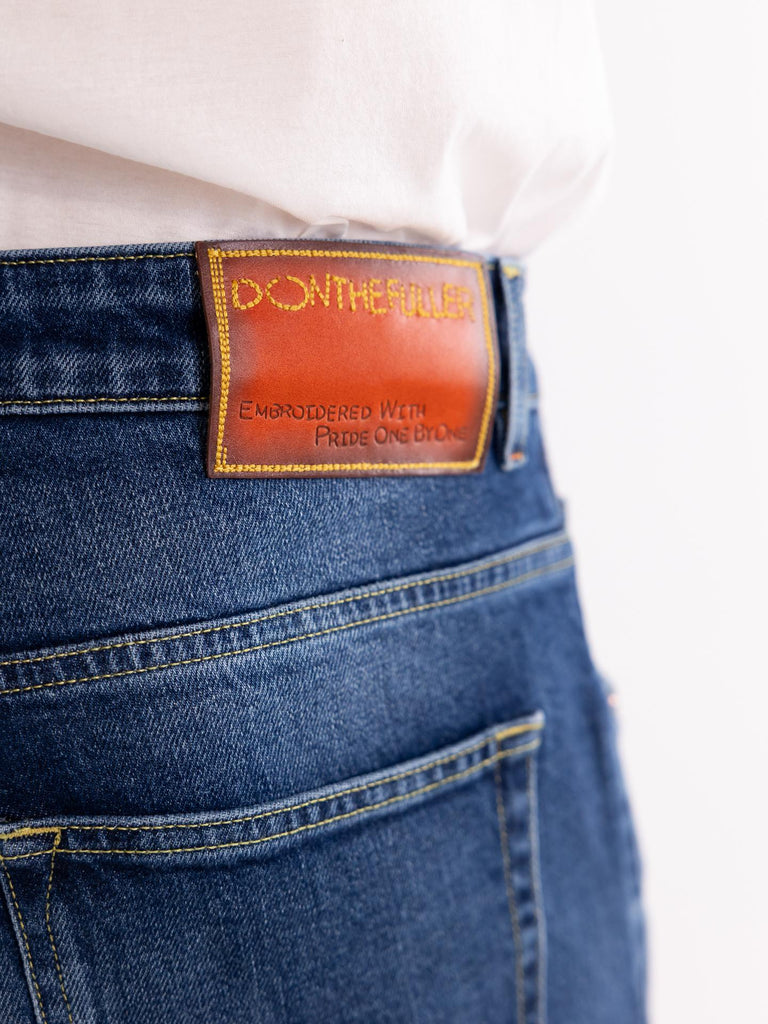 Jeans uomo Yaren tapared darkblu M2S5032 DTF72SPBLU DON THE FULLER 