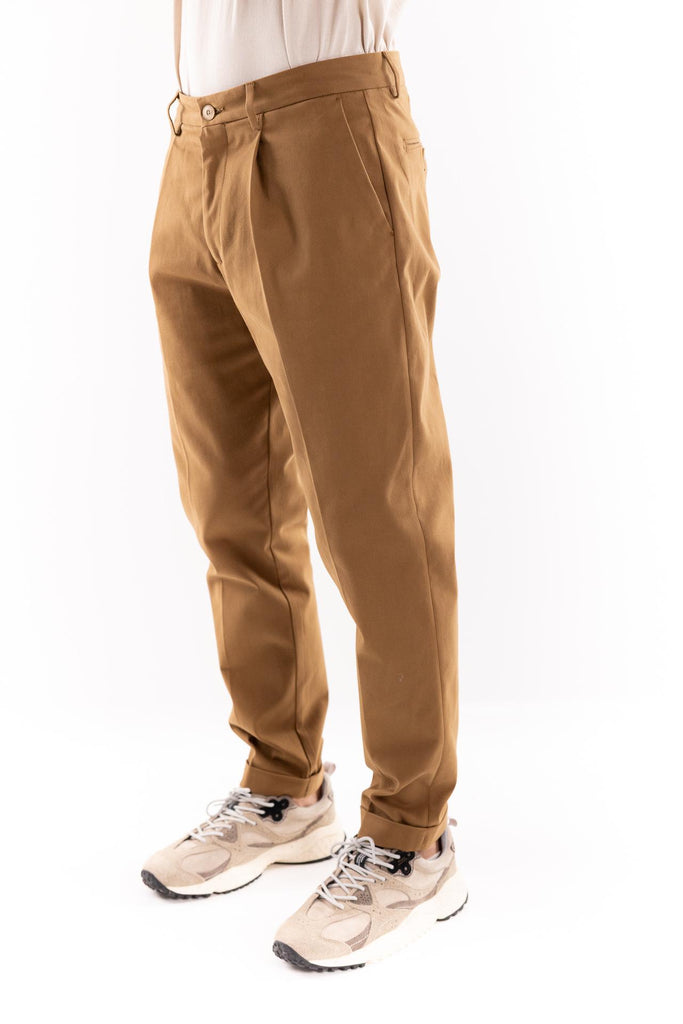 Pantalone il saldato camel 0F1F2W5P014 CAMELLO OUTFIT 