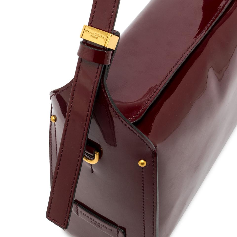 Borsa Penelope in vernice wine berry BS11871 BORDEAU GIANNI CHIARINI 