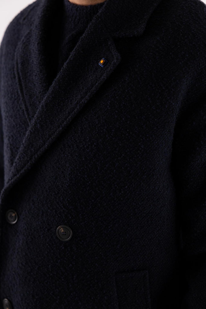 Cappotto over blu OF1F2W4K008 BLU OUTFIT 