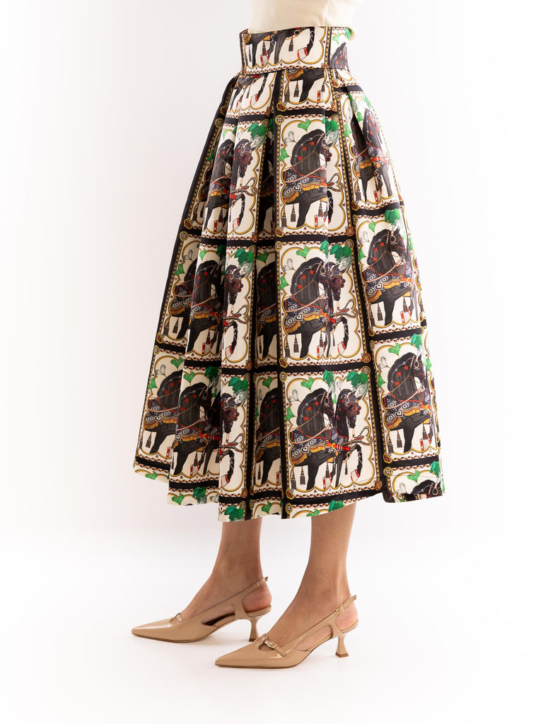 Gonna ampia donna sicily horse 14047 MULTICOLOR 5 PROGRESS 