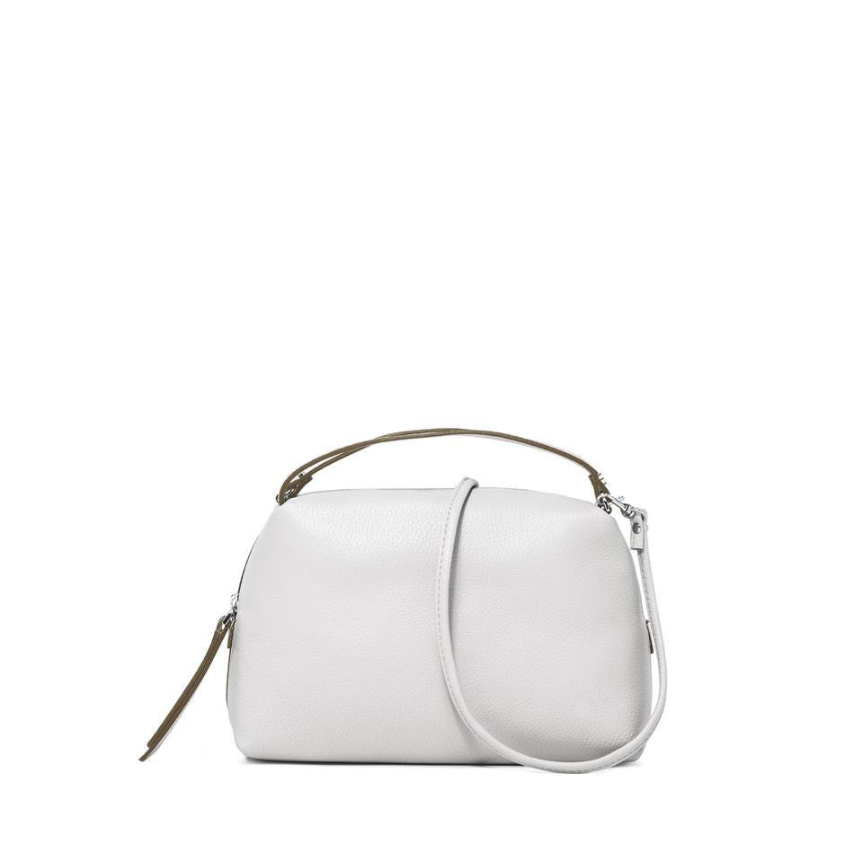 Borsa Alifa pelle bottalata marble BS8148 LATTE GIANNI CHIARINI 