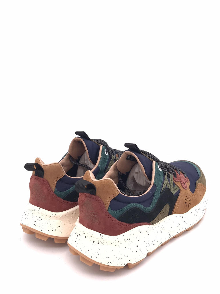 Sneakers yamano 3 marrone-blu YAMANO 3 MAN 2B32MARRONE-BLU FLOWER MOUNTAIN 