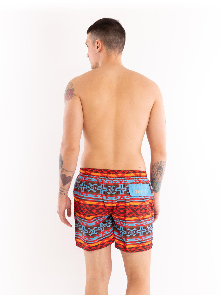 Pantaloncino uomo classic beachwear Dakota MCLB DAKOTAMULTICOLOR TOOCO 