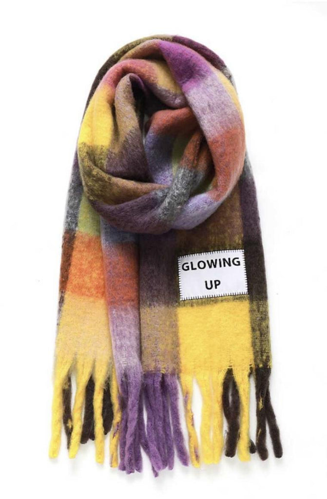 Sciarpa multicolor Glowing up VTD 035MULTICOLOR VERB TO DO 