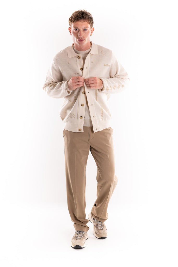 Maglia cardigan Essaouira crema TOCOM PLK ESSAOUIRACREMA TOOCO 
