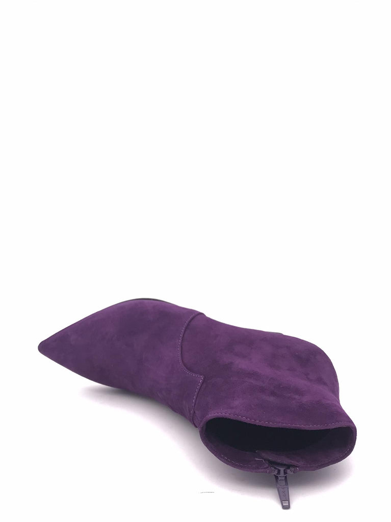 Tronchetto Agata in camoscio viola SR1086 VIOLA ZULIAN 