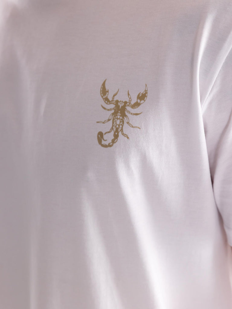 T-shirt uomo Diamond panther  bianca MAN/SUPERICON DIAMOND PANTHERBIANCO BASTILLE 