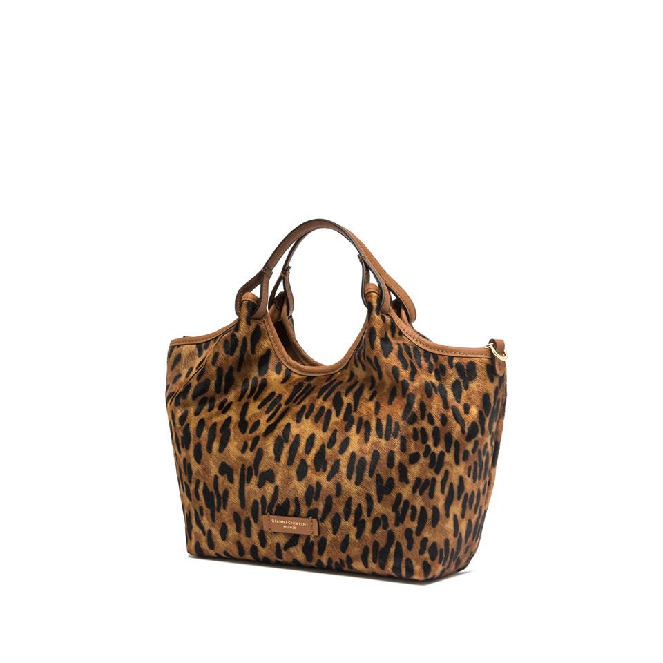 Borsa Dua media in cavallino lince BS11109 CAV-PLLINCE-CUOIO GIANNI CHIARINI 