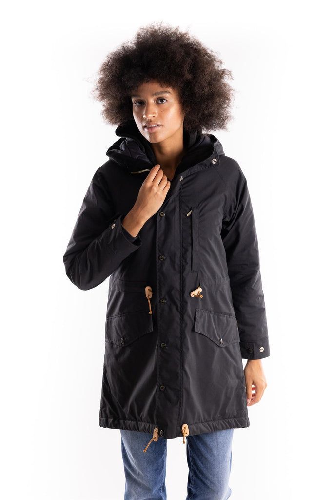New woman mountain parka nero 8620W NERO MANIFATTURA CECCARELLI 