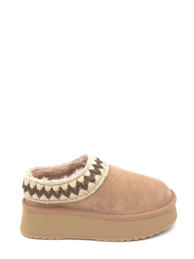 Ciabatta platform clog suede savana FW681009A SAVANA MOU 