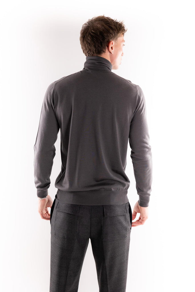Maglia lupetto finezza 16 fango A003 FANGO PAOLO PECORA 