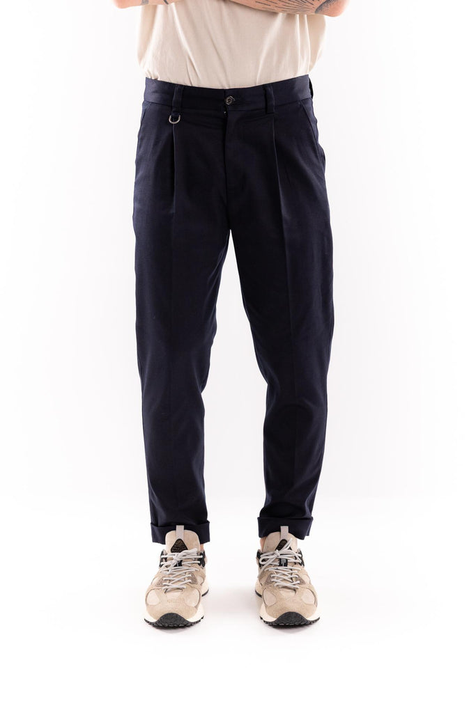 Pantaloni uomo japan blu B123 BLU PAOLO PECORA 
