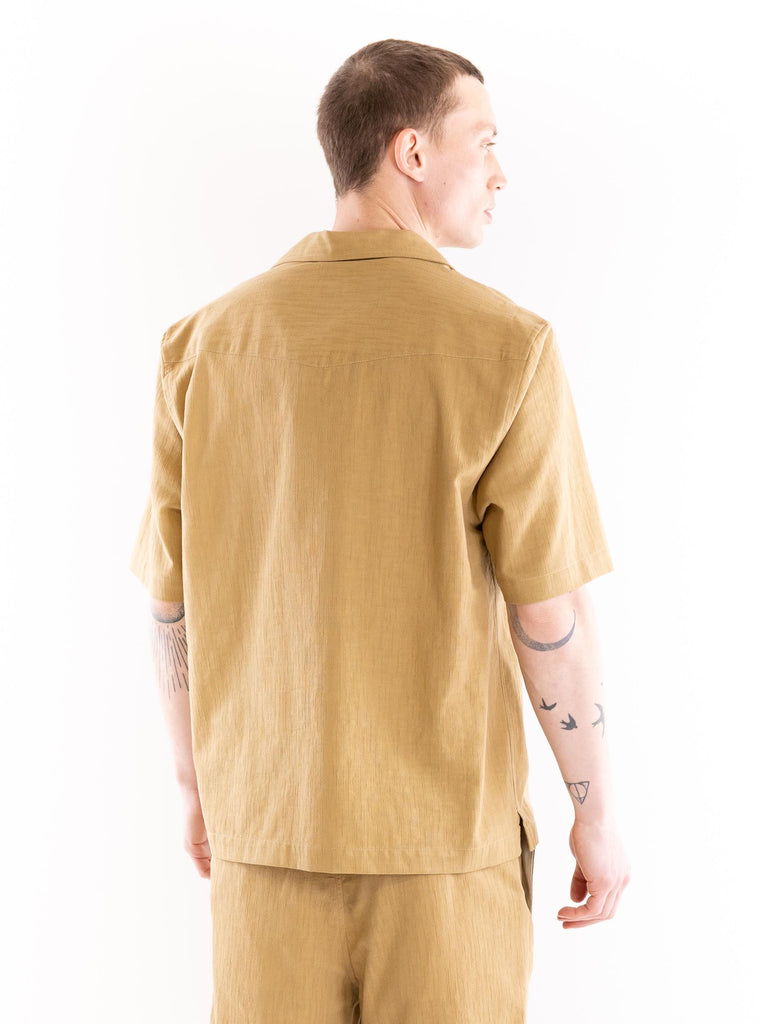 Camicia uomo maniche corte corda G083 01911326 PAOLO PECORA 