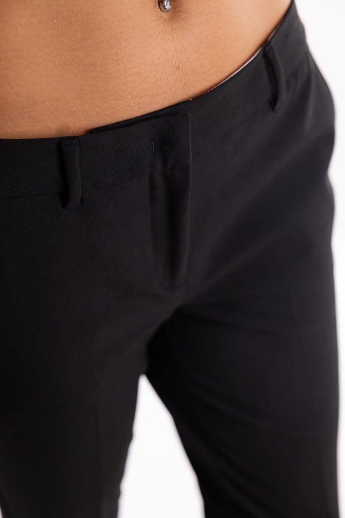 Pantalone Leccio in viscosa stretch nero 2523136291200 006NERO MARELLA 