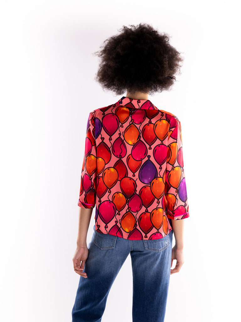 Camicia spoon baloon rossa SPOON MULTICOLOR IL THE' DELLE 5 