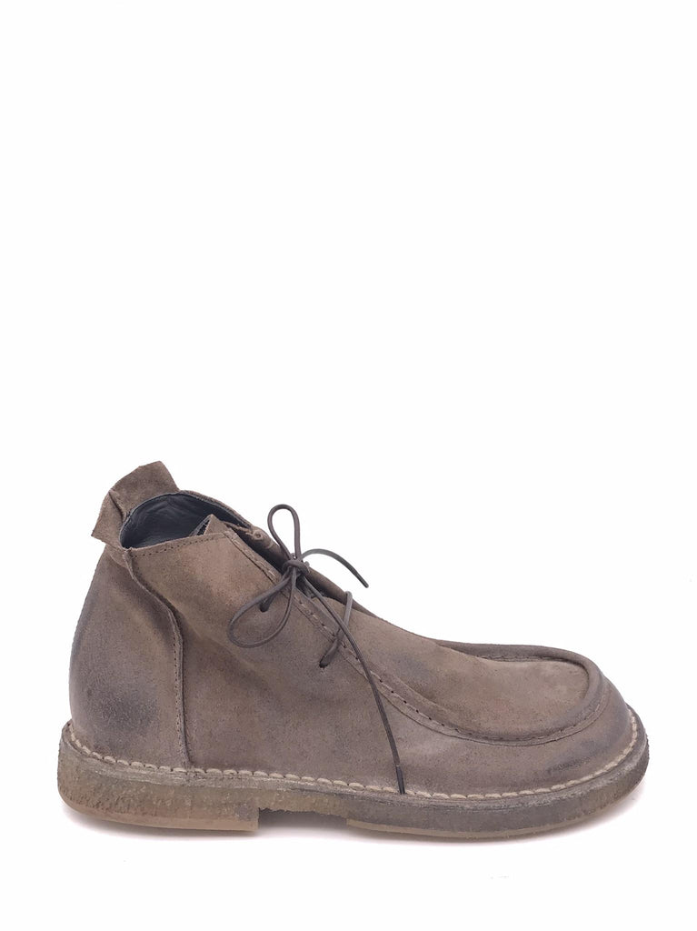 Stivaletto ingegnere allacciato taupe 56503 TAUPE MOMA 