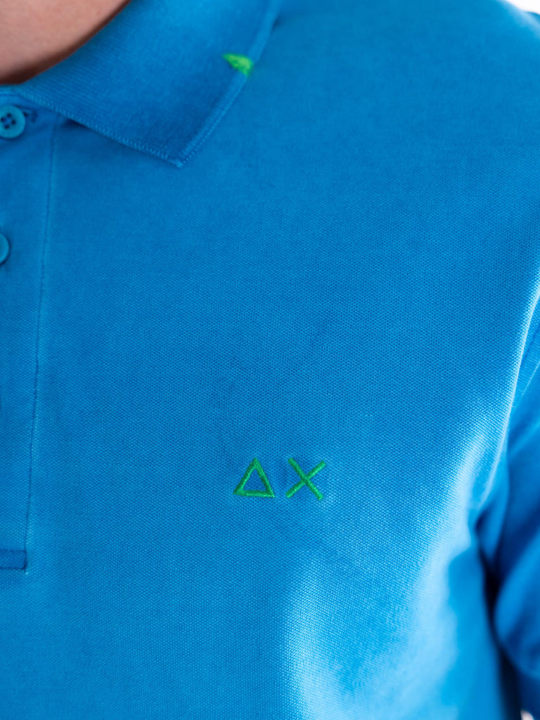 Polo special dyed beach ottanio