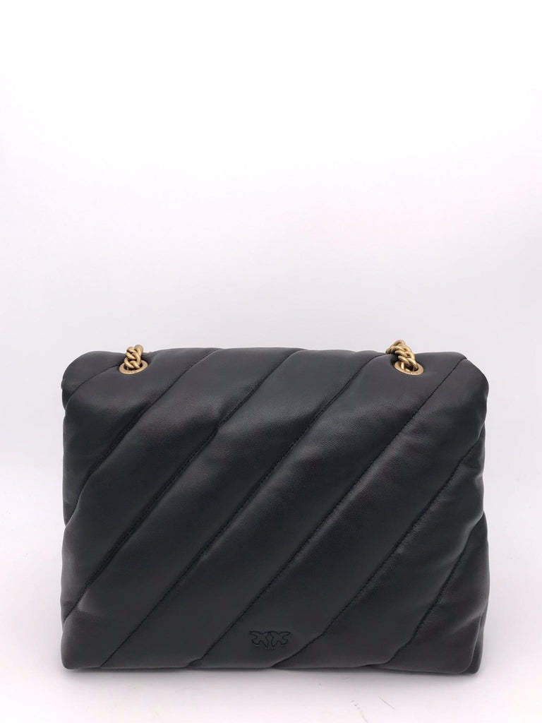 Borsa big love puff maxi quilt nera 100037 A0F2NERO PINKO 