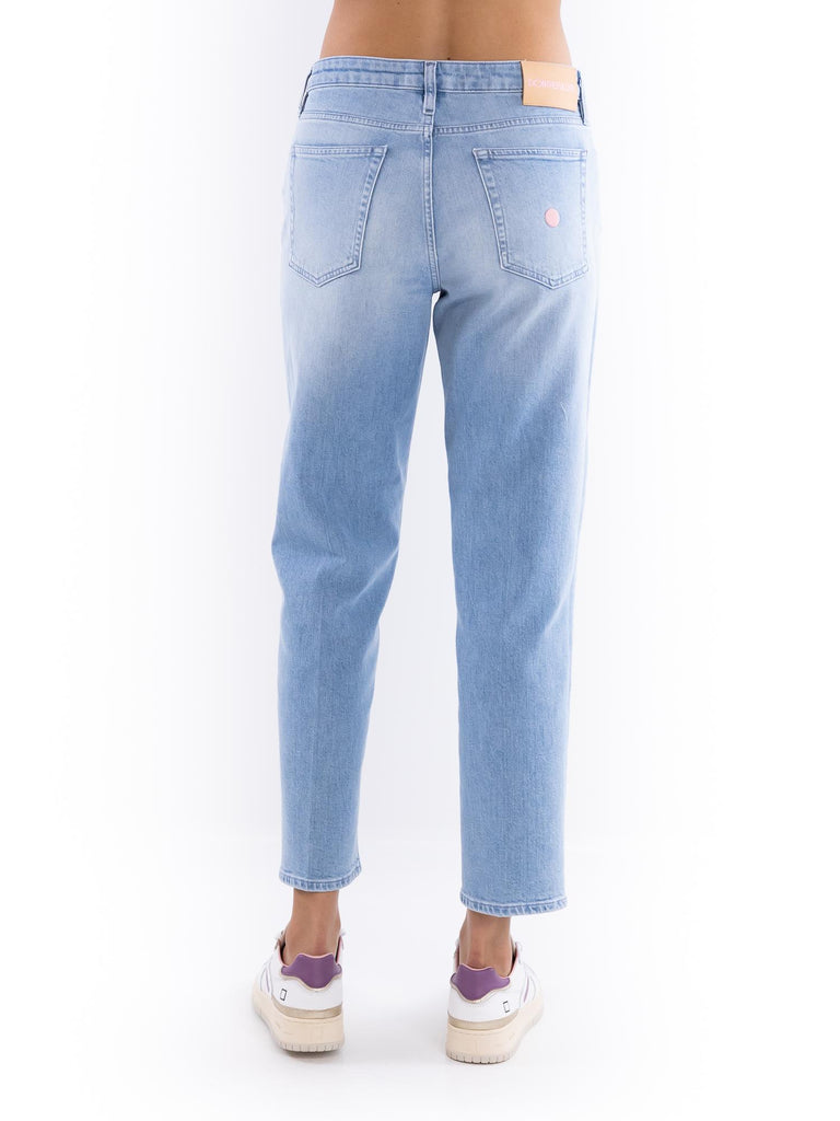 Jeans donna Manila straight lightblu