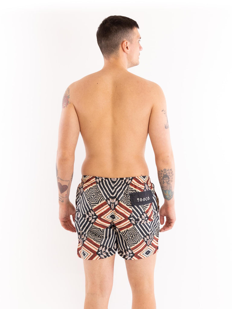 Pantaloncino uomo classic beachwear Zebix MCLB ZEBIXMULTICOLOR TOOCO 