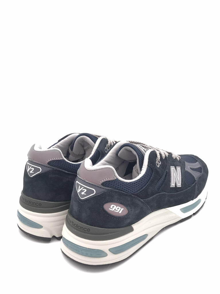 Sneakers 991 blu 991V2 BLU-GRIGIO NEW BALANCE 
