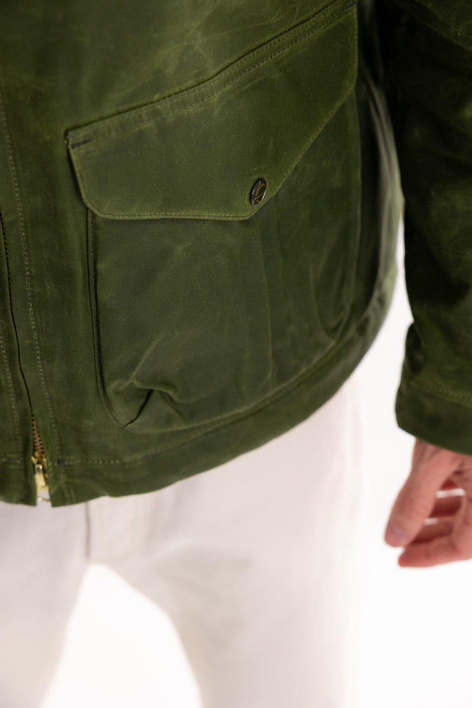 Blazer coat verd 7066WX VERDE MANIFATTURA CECCARELLI 
