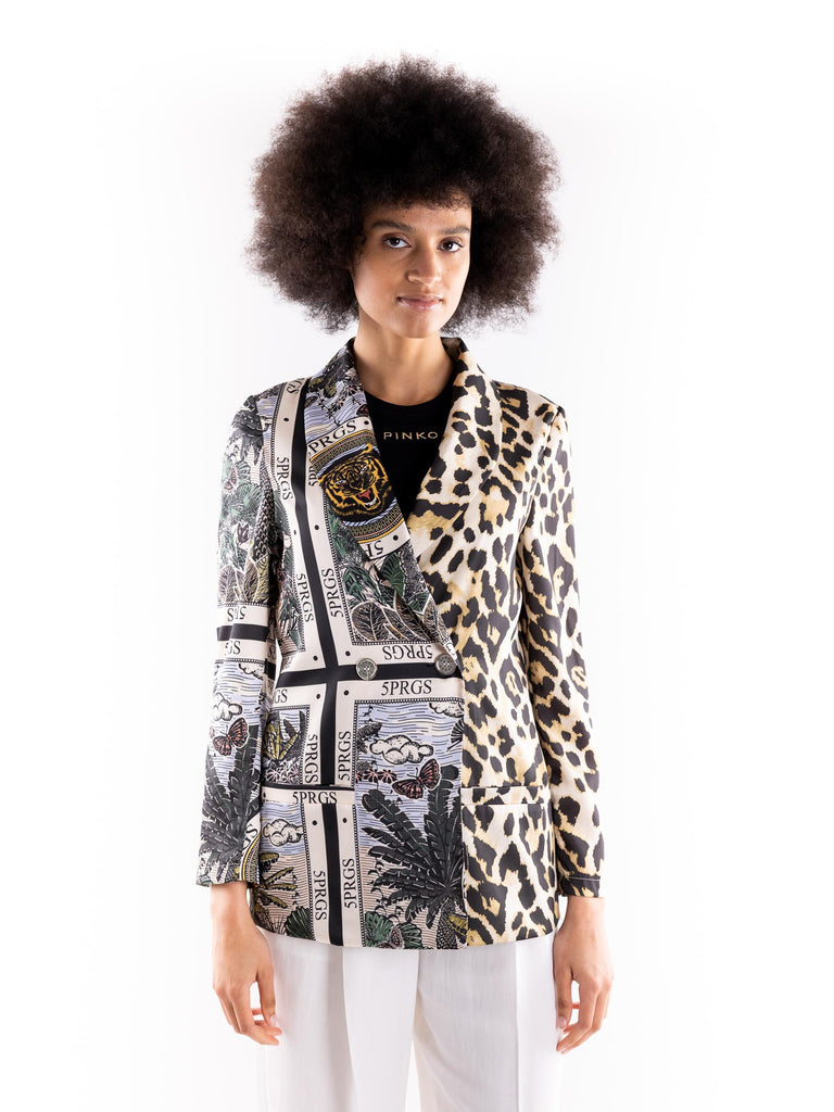 Giacca donna macula eden garden 14048 LEOPARDATO 5 PROGRESS 