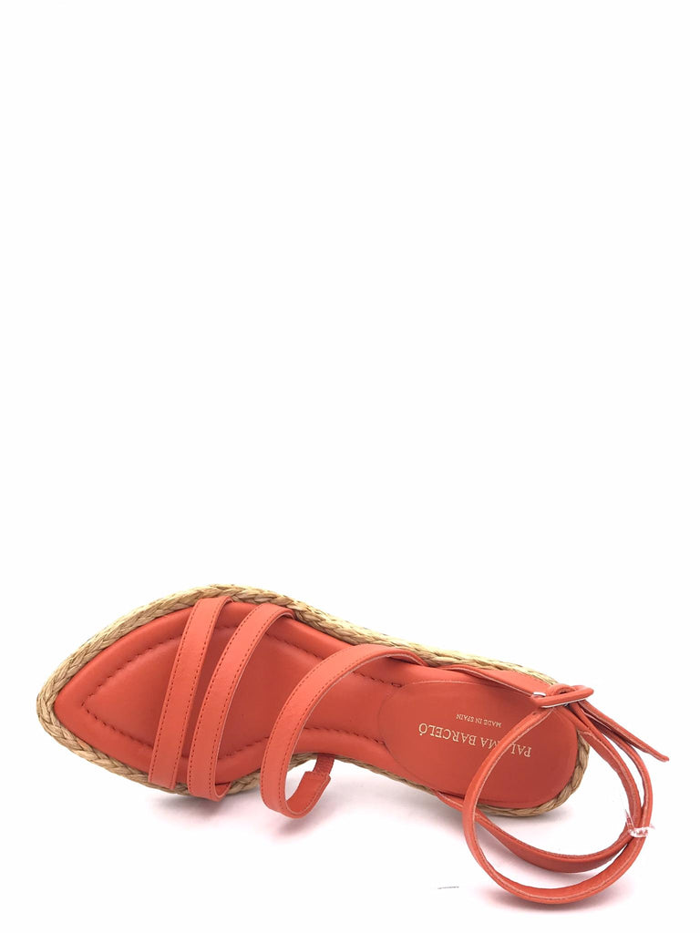 Sandalo Agnes in pelle arancione 292343 ARANCIONE PALOMA BARCELO' 
