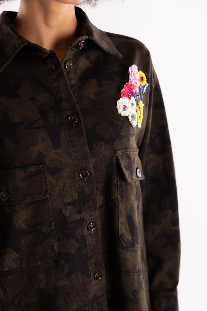 Camicia over camouflage BUW25023 CAMOUFLAGE BRAND UNIQUE 