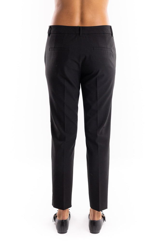 Pantalone Leccio in viscosa stretch nero 2523136291200 006NERO MARELLA 
