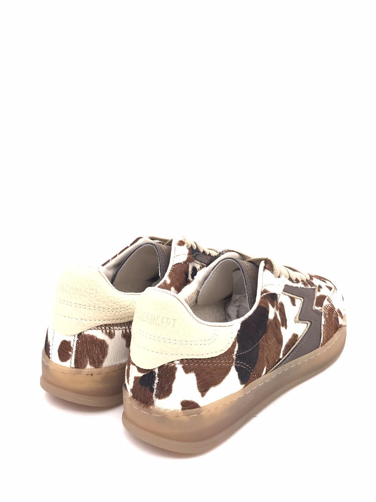 Sneakers club in cavallino marrone-bianco CL120 MARRONE-BIANCO MOACONCEPT 