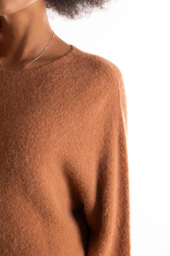 Maglia girocollo Varesa caramello VARESA CARAMELLO H2O 