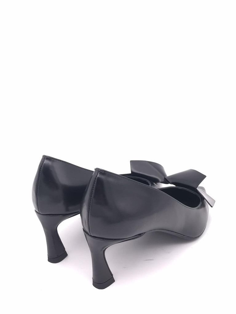 Decolletè Cloe in pelle spazzolata nera 2371 NERO ZULIAN 