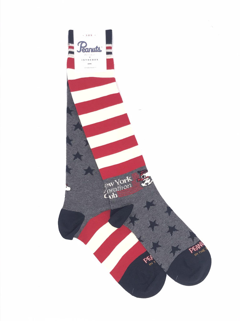 Calzino lungo snoopy star & stripes grigio scuro FW250008 GRIGIO SCURO IN THE BOX 